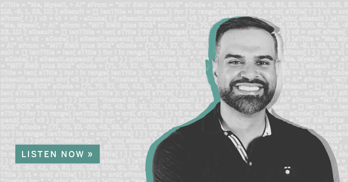 Micro Utility With Gen AI: Shopify’s Miqdad Jaffer